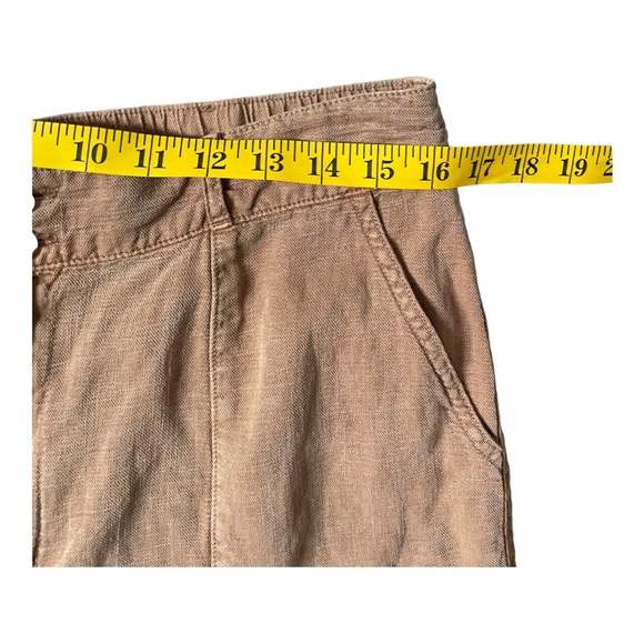 JOIE Linen Lyocell Blend Relaxed Shorts Size 12 - Picture 7 of 11